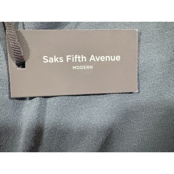 Saks Fifth Avenue Jogger Pants Mens Blue Stretch Sweatpants Lounge Sz XL NWT - Picture 6 of 12